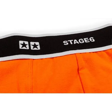 Boxer stage6 da uomo modello stars di colore arancione e taglia L, ricambio S609402L