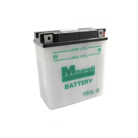 Batteria Minarelli YB5L-B 12 Volt - 5 Ah, ricambio 0012240