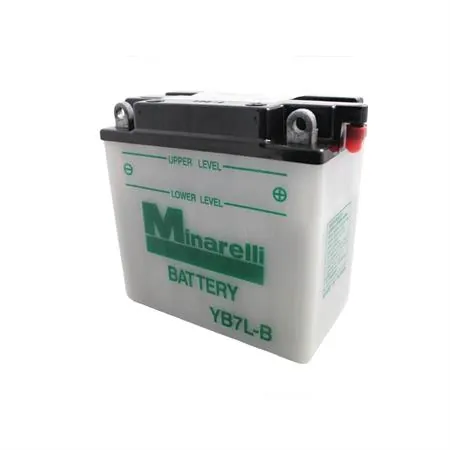Batteria Minarelli YB7L-B, 12 Volt - 8 Ah, ricambio 0012410