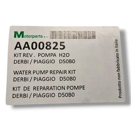 Kit revisione pompa h2o derbi/piaggio motore  d50b0, ricambio AA00825