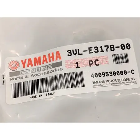 Ingranaggio conduttore pompa olio miscelatore Yamaha in plastica con rigatura per motori scooter 50 Minarelli verticale e orizzontale aria e liquido, ricambio 3VLE31780000