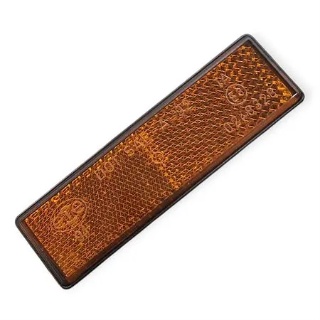 Catadiottro laterale originale per forcella PAIOLI specifico per MBK BOOSTER SPIRIT 50cc e YAMAHA ORIGINAL BW'S 50cc prodotti fino al 1998, ricambio 3VLH51110000