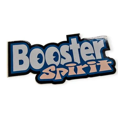 Adesivo originale Yamaha per carena posteriore Mbk Booster Spirit prodotti dal 1996 fino al 1998 di colore viola e rosa metallizzato, ricambio 4VUF15792000